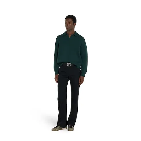 Reversible Belt With Interlocking G Buckle