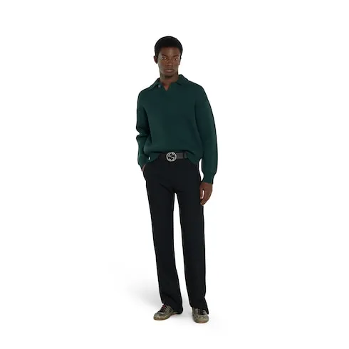 Reversible Belt With Interlocking G Buckle