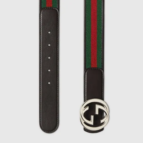 Reversible Belt With Interlocking G Buckle