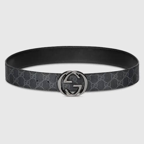 Reversible Belt With Interlocking G Buckle