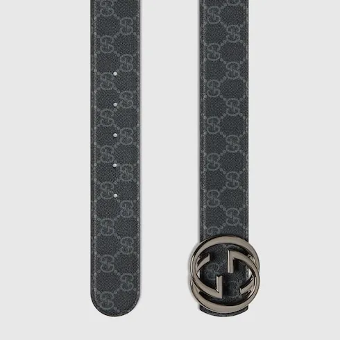 Reversible Belt With Interlocking G Buckle