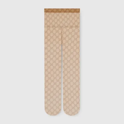 Printed Stretch Nylon Tights