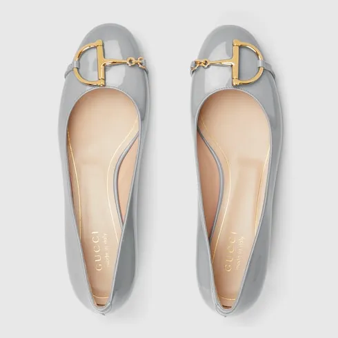 Ballet Flat With Half Horsebit