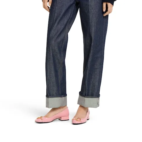 Ballet Flat With Half Horsebit