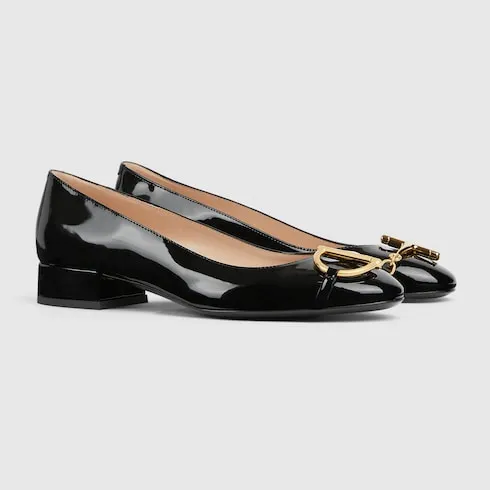 Ballet Flat With Half Horsebit