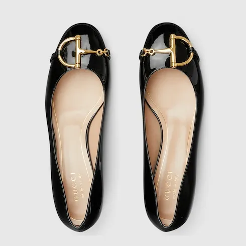 Ballet Flat With Half Horsebit