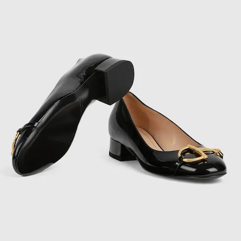 Ballet Flat With Half Horsebit