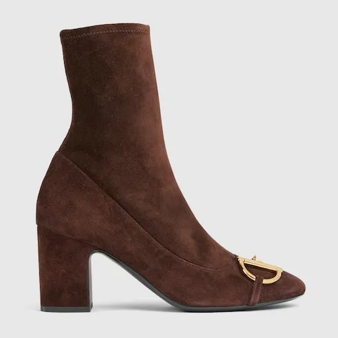 Ankle Boot With Half Horsebit
