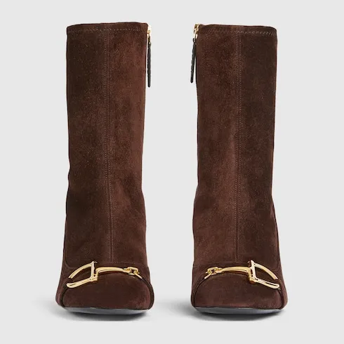 Ankle Boot With Half Horsebit