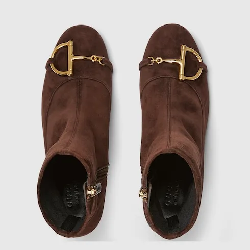 Ankle Boot With Half Horsebit