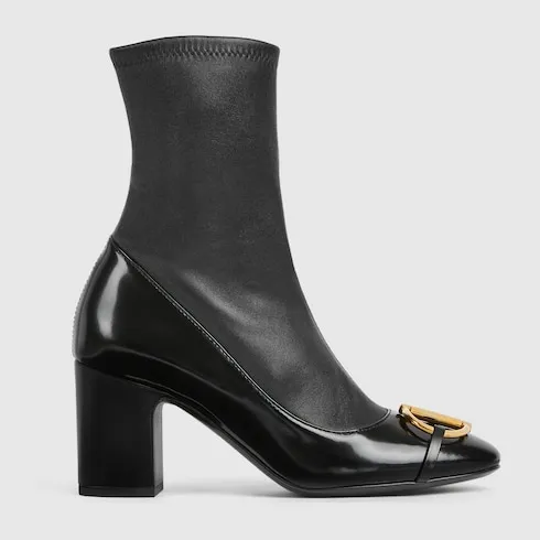Ankle Boot With Half Horsebit