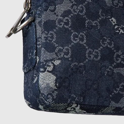 Gg Denim Small Crossbody Bag