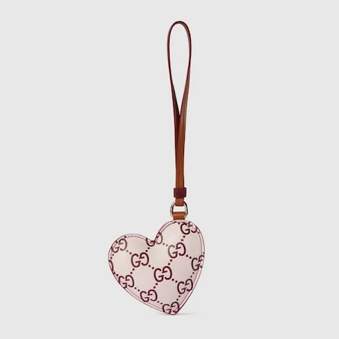Heart-Shaped Bag Charm
