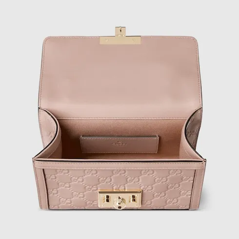Padlock Small Top Handle Bag