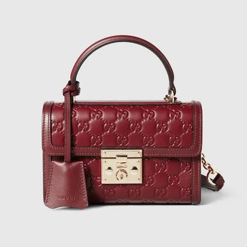 Padlock Small Top Handle Bag