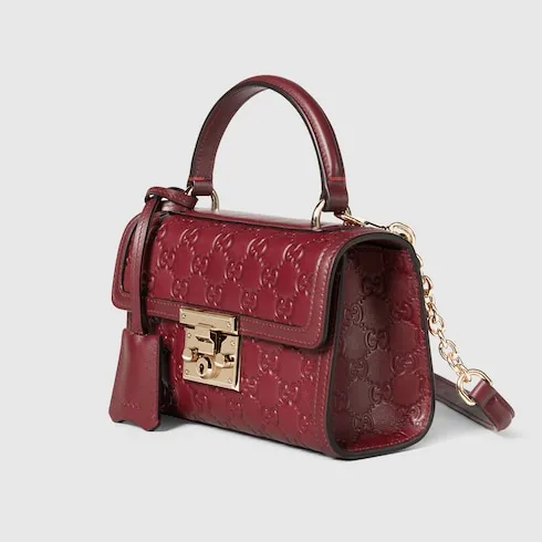 Padlock Small Top Handle Bag