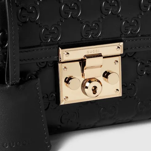 Padlock Small Top Handle Bag