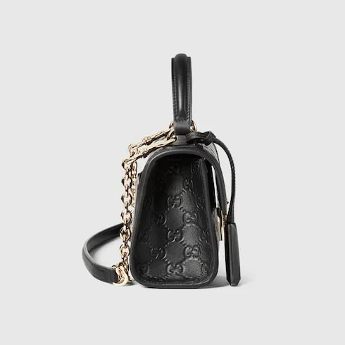 Padlock Small Top Handle Bag