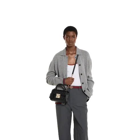 Padlock Small Top Handle Bag