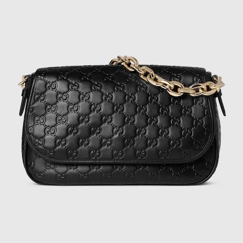 Gg Emblem Medium Shoulder Bag