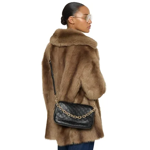 Gg Emblem Medium Shoulder Bag