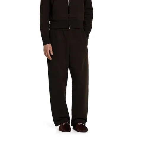 Brushed Cotton Jersey Jogging Pant