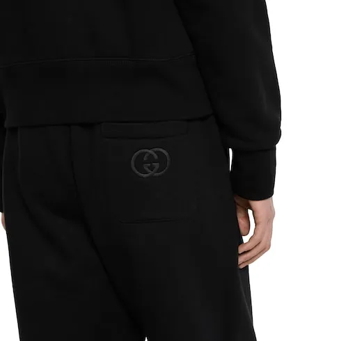 Brushed Cotton Jersey Jogging Pant