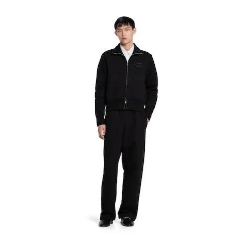 Brushed Cotton Jersey Jogging Pant