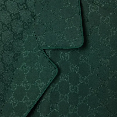 Gg Silk Jacquard Shirt