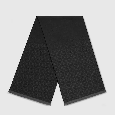 Gg Wool Scarf