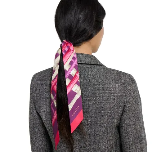 Printed Silk Twill Ribbon
