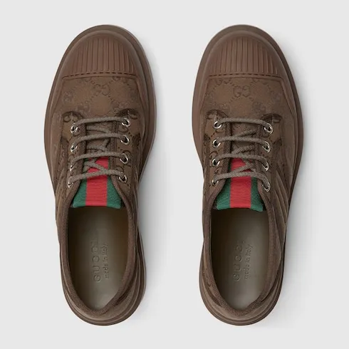 Lace-Up Shoe With Web