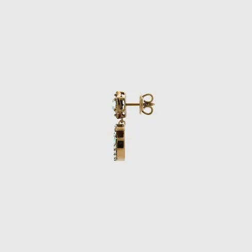 Gg Marmont Crystal Earrings