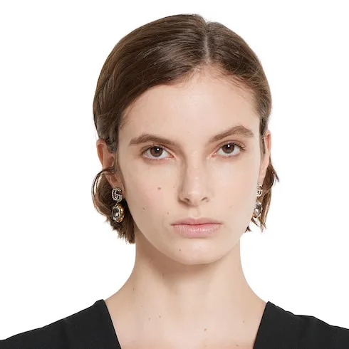 Gg Marmont Crystal Earrings