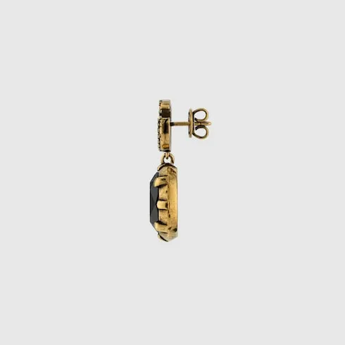 Gg Marmont Crystal Earrings