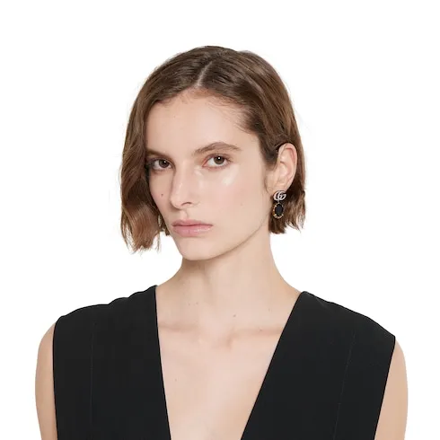 Gg Marmont Crystal Earrings