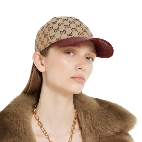 Gg Canvas Baseball Hat