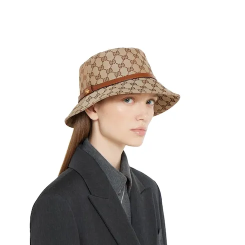 Gg Canvas Bucket Hat