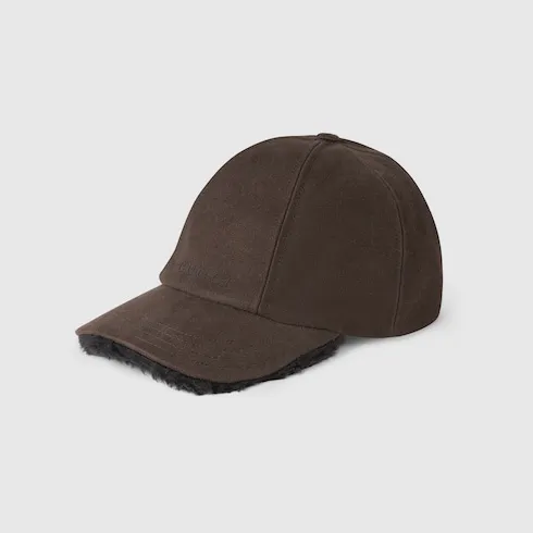 Cotton Shearling Bucket Hat