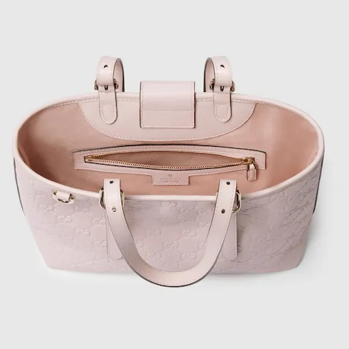 Gg Emblem Medium Tote Bag