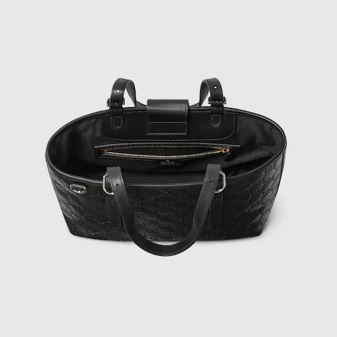 Gg Emblem Medium Tote Bag