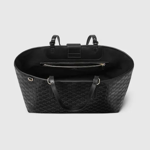 Gg Emblem Large Tote Bag
