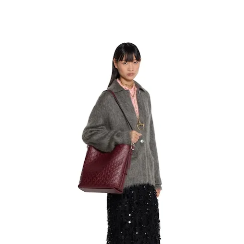 Gg Emblem Medium Shoulder Bag