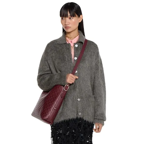 Gg Emblem Medium Shoulder Bag