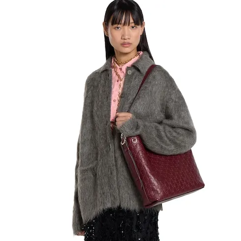 Gg Emblem Medium Shoulder Bag