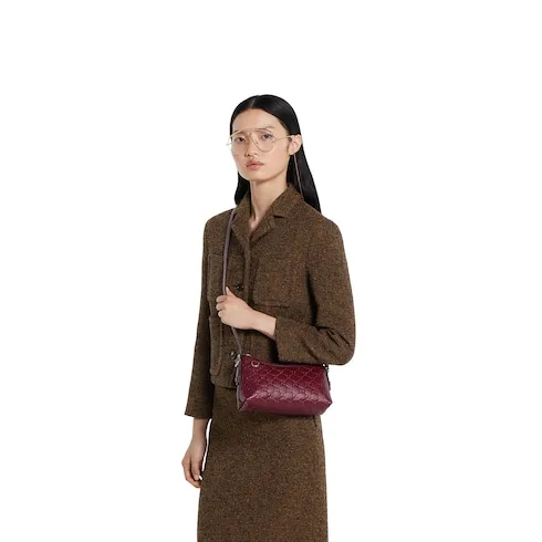 Gg Emblem Small Shoulder Bag