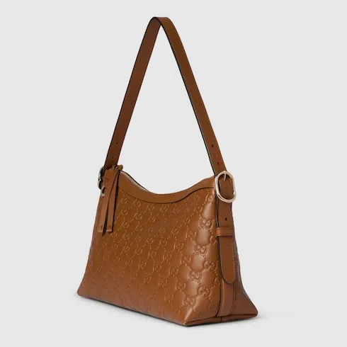 Gg Emblem Medium Shoulder Bag