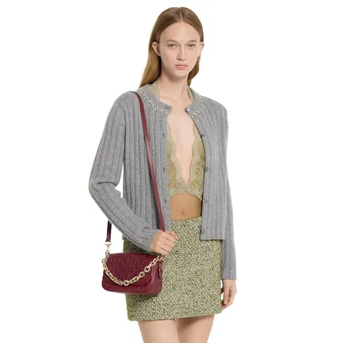 Gg Emblem Small Shoulder Bag