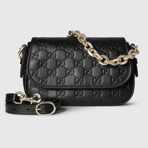 Gg Emblem Small Shoulder Bag