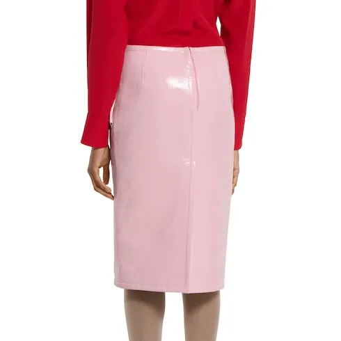 Naplak Leather Skirt